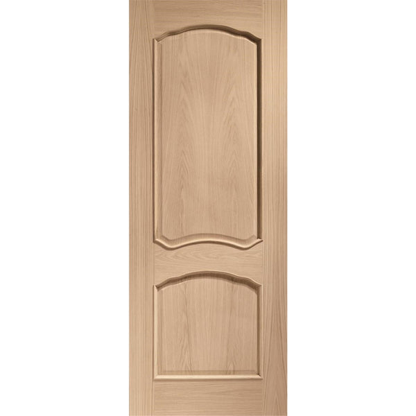 Internal Oak Louis Door with Raised Mouldings