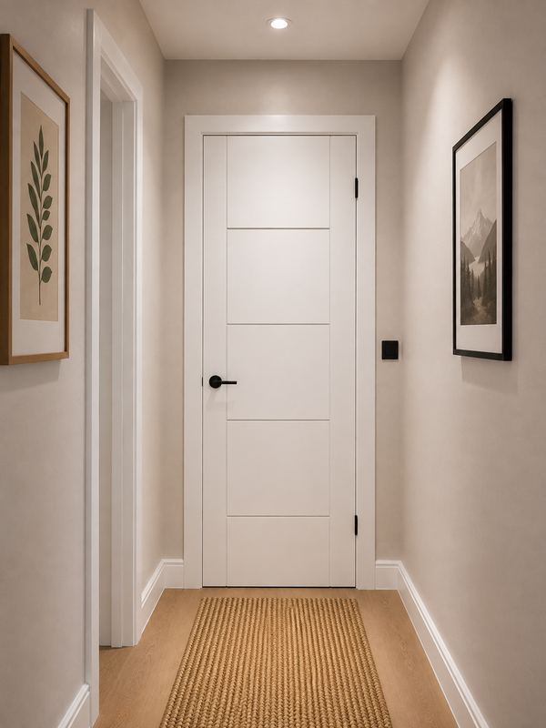 Internal White Pre-Finished Portici Door