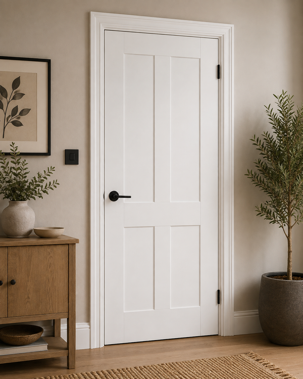 Internal White Primed Victorian Shaker