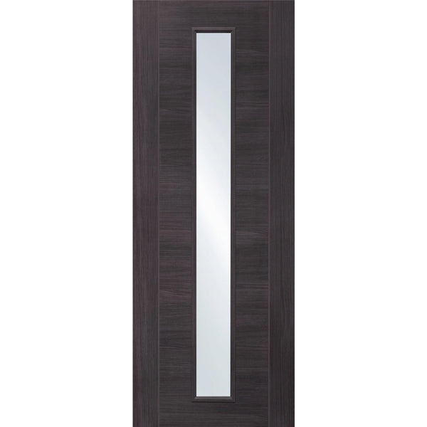 Internal Laminate Umber Grey Forli with Clear Glass