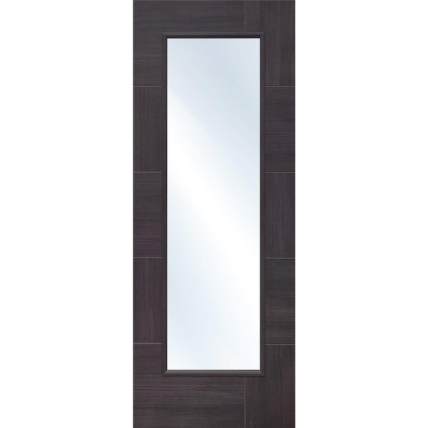 Internal Laminate Umber Grey Ravenna with Clear Glass