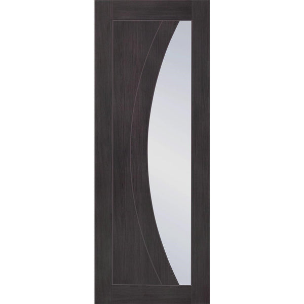 Internal Laminate Umber Grey Salerno with Clear Glass