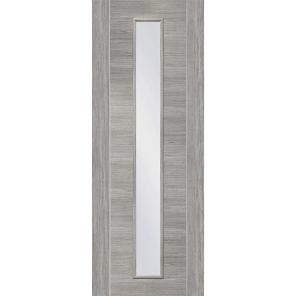 Internal Laminate White Grey Forli with Clear Glass