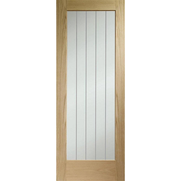 Internal Oak Original Pre-Finished Suffolk Pattern 10 (Clear Etched Glass)