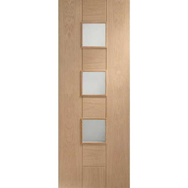 Internal Oak Pre-Finished Messina with Clear Glass