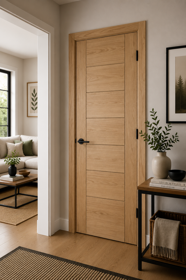 Palermo Essential Internal Oak Door Unfinished