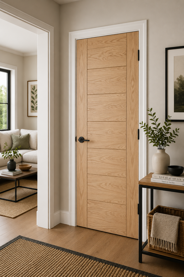 Palermo Original Internal Oak Door unfinished