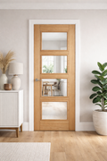 Prefinished Oak Vancouver 4L Internal Door