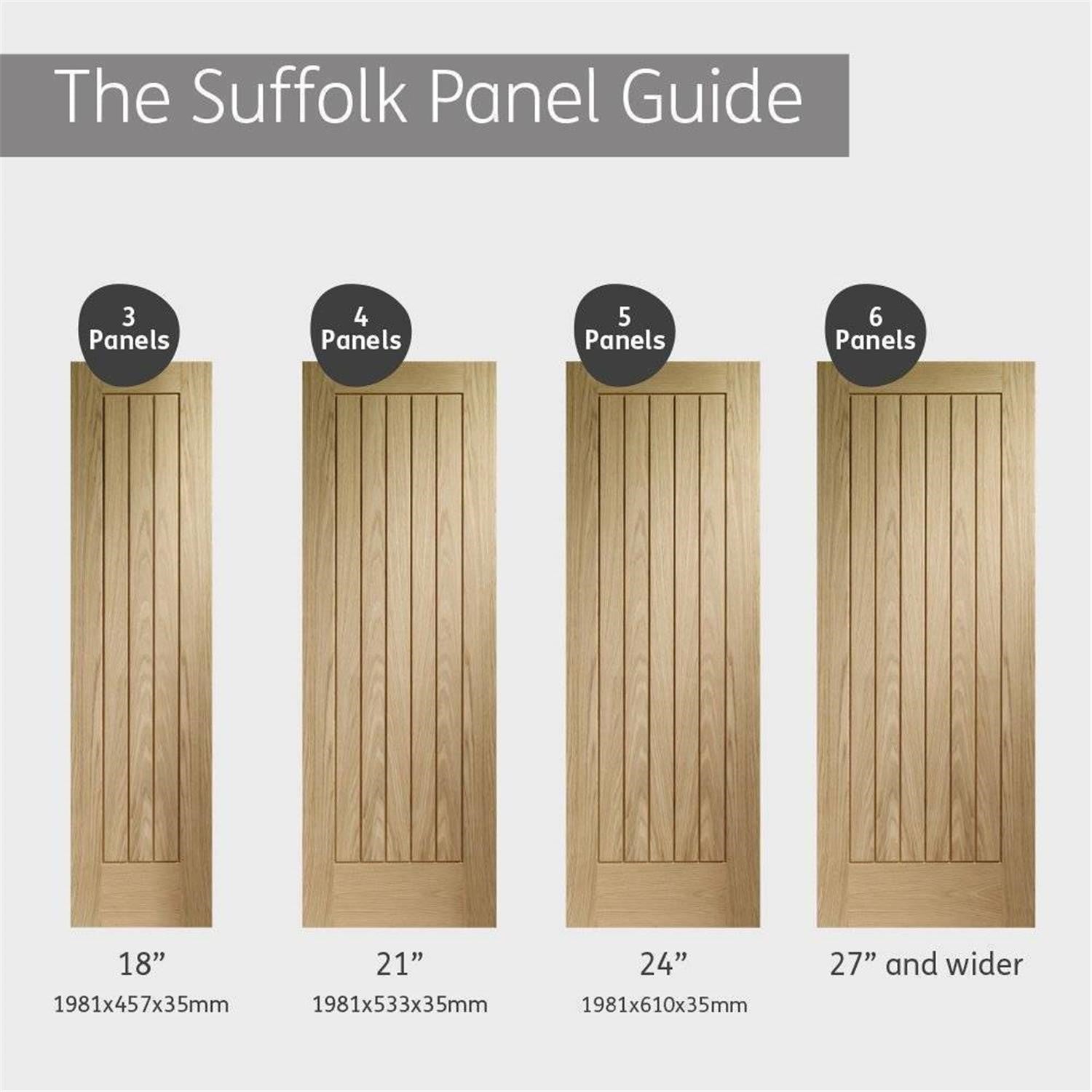 Suffolk Essential Internal Oak Fire Door