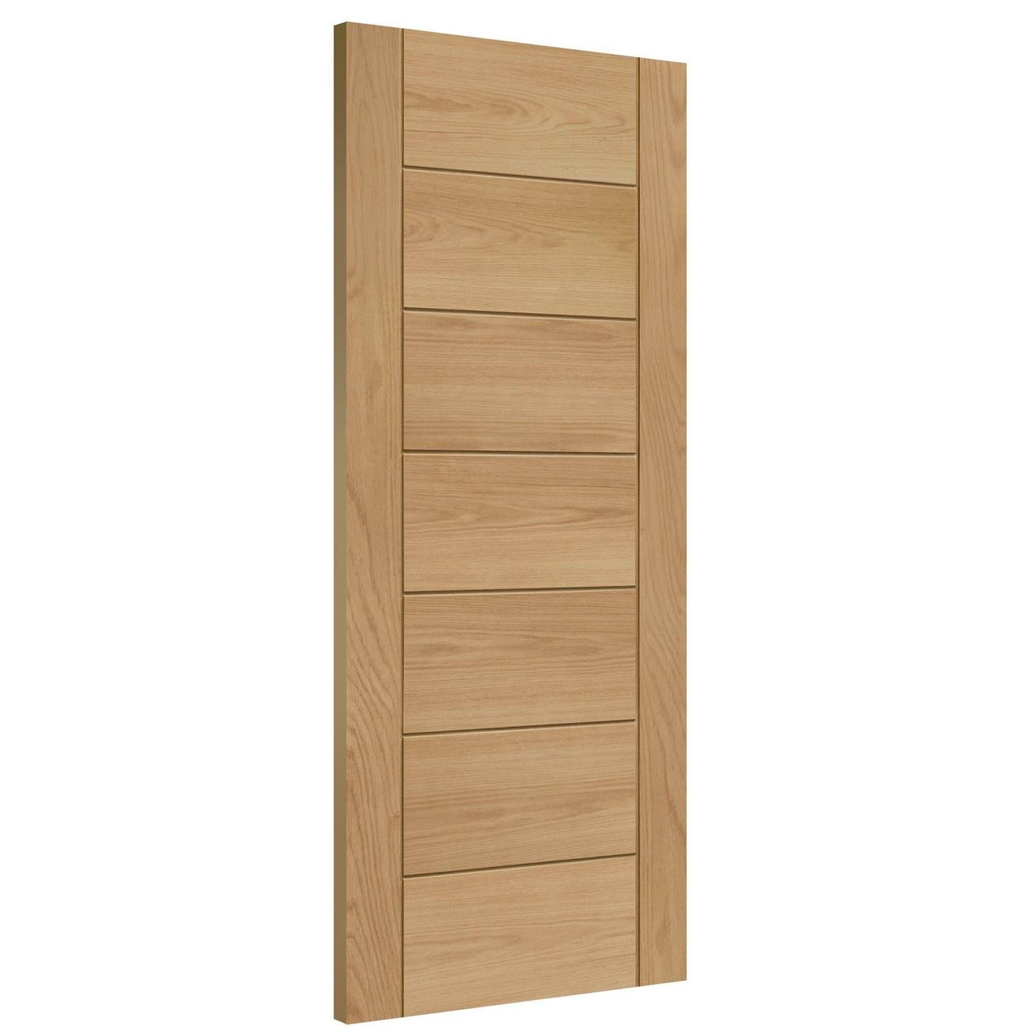 Palermo Essential Pre-Finished Internal Oak Fire Door