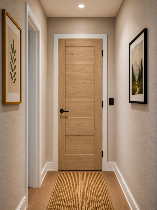 Internal Solid Oak Palermo Statement Unfinished