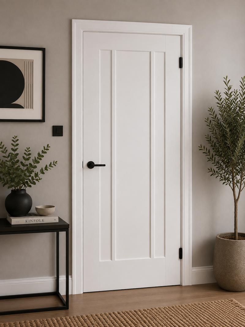 Internal White Primed Worcester Door
