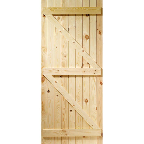 External Pine Ledged & Braced Gate