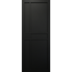 Internal Black Laminate Milton 5 Panel FD30 Fire Door Pre-Finished