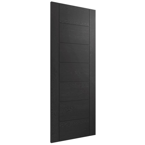 Internal Black FD30 Fire Door - Palermo