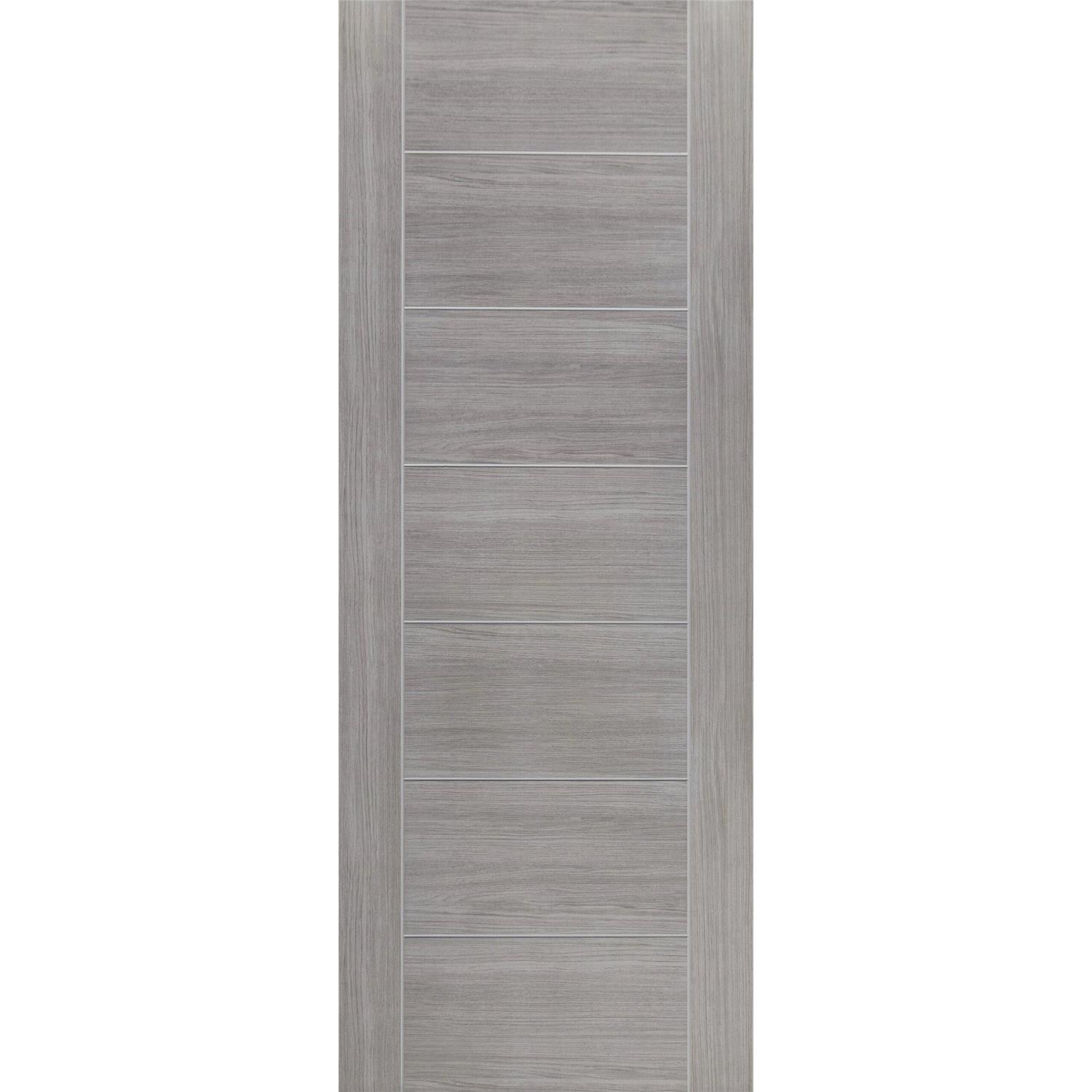 Internal Laminate White Grey Palermo Fire Door