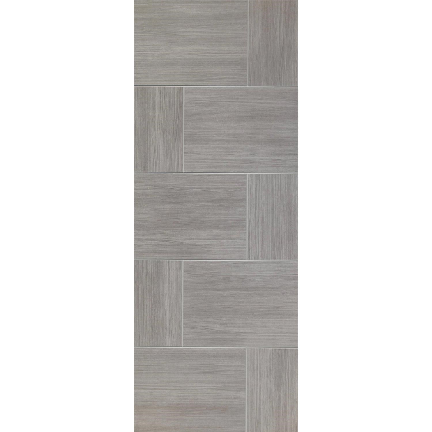 Internal Laminate White Grey Ravenna Fire Door