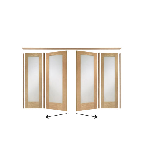 Easi-Frame Oak Internal Door System