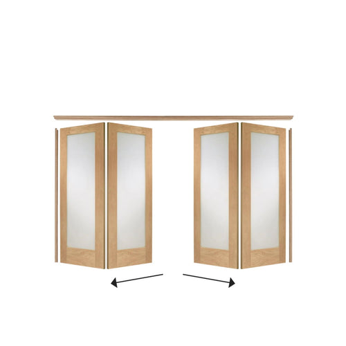 Freefold Room Divider Oak