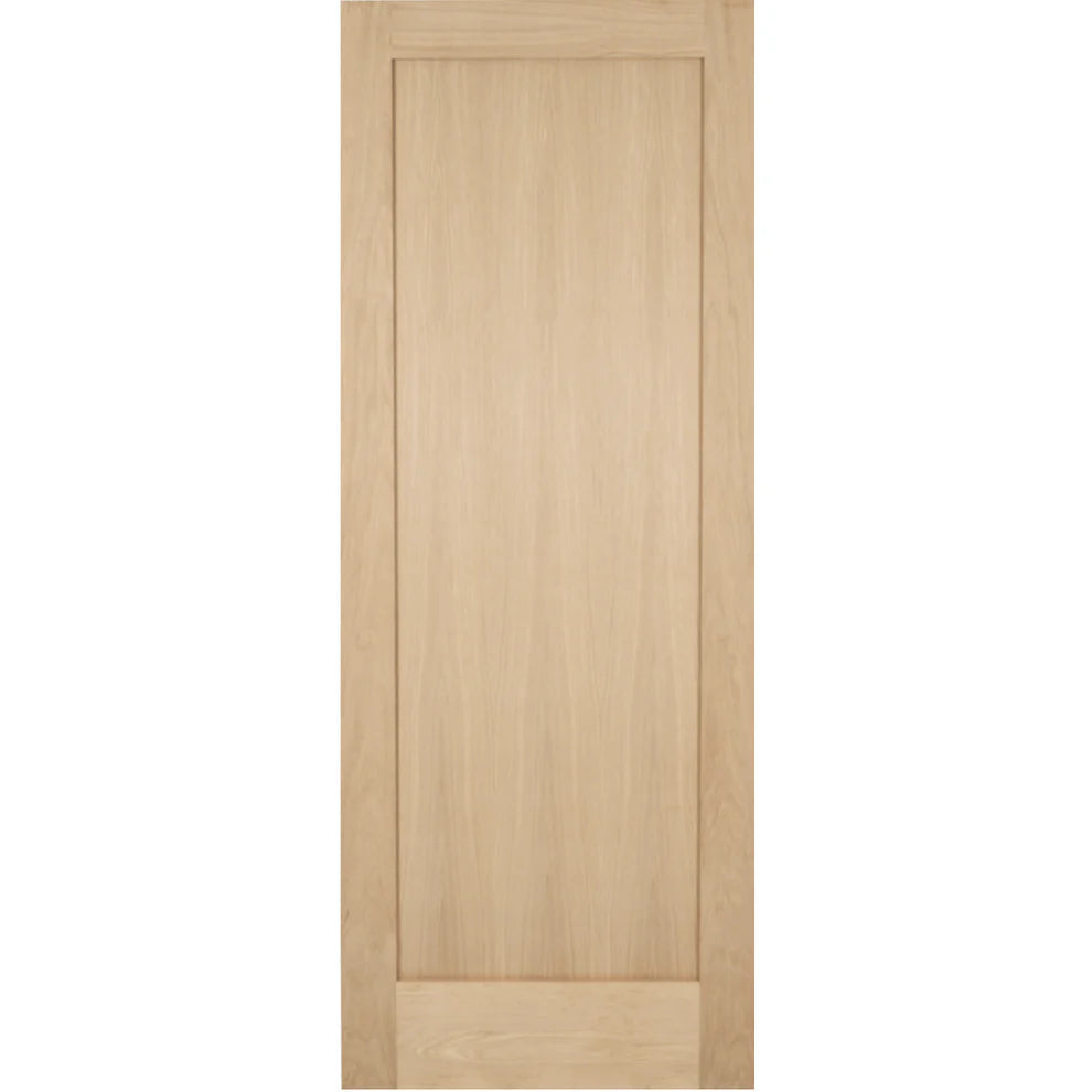 Oak Shaker 1 Panel Internal Door Pair