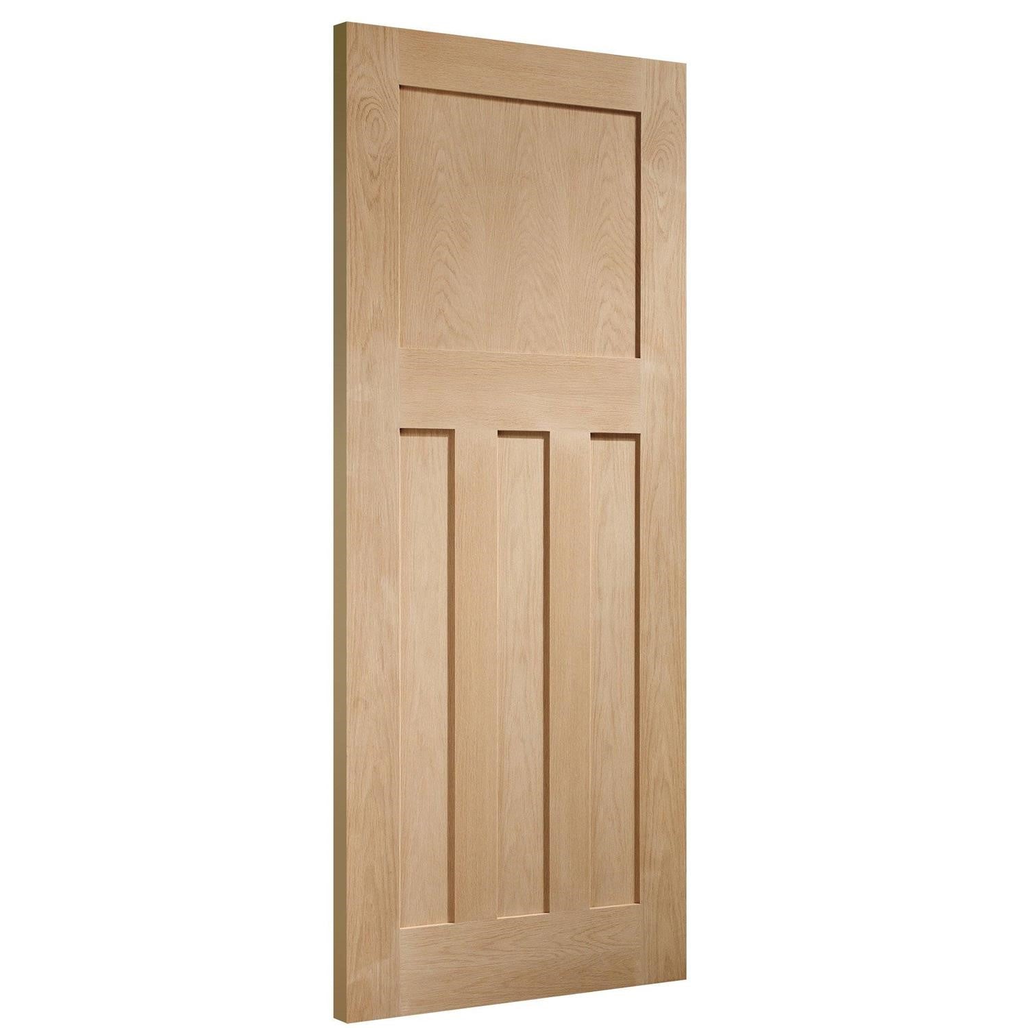 Internal Oak Pre-finished DX Fire Door