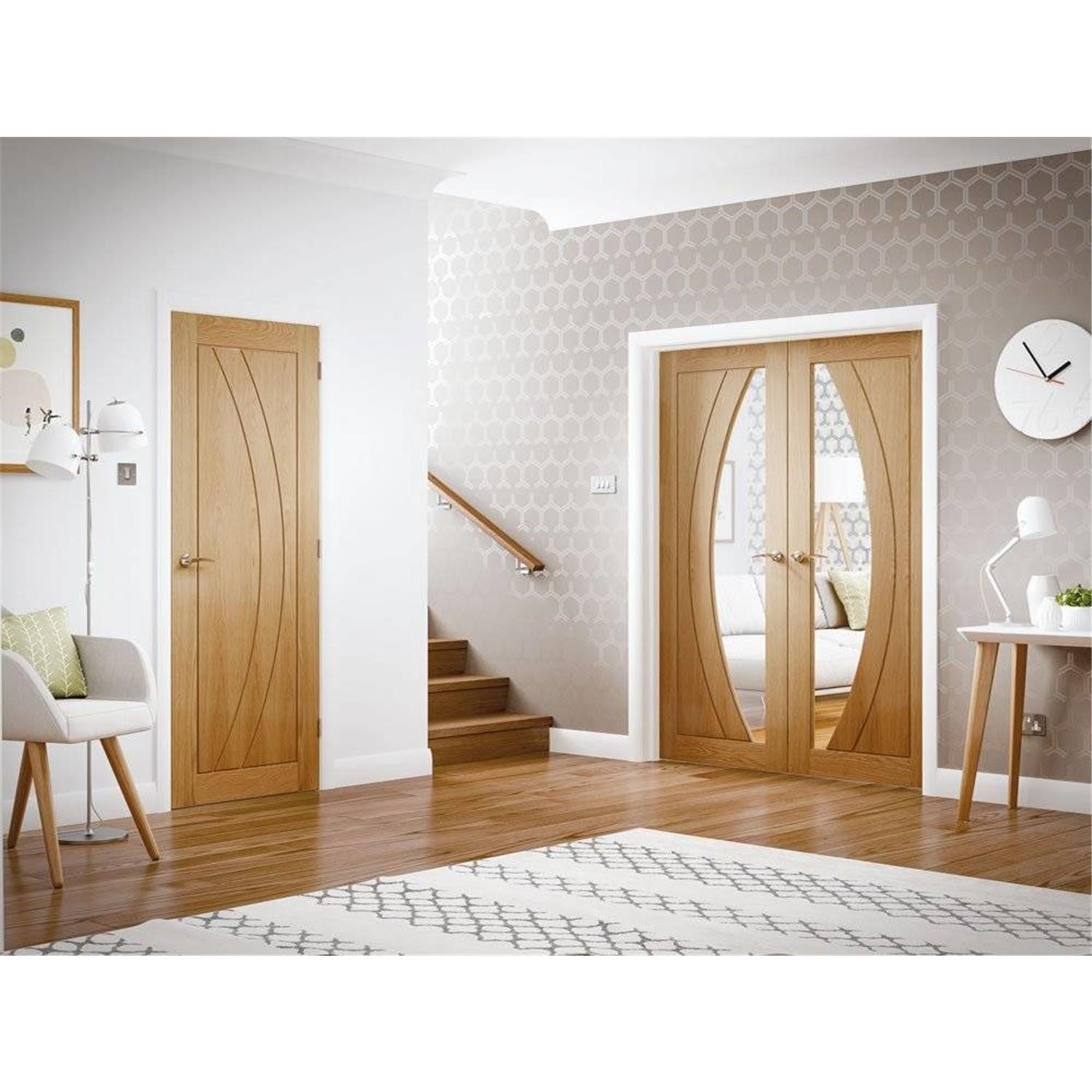 Internal Oak Pre-finished Salerno Fire Door