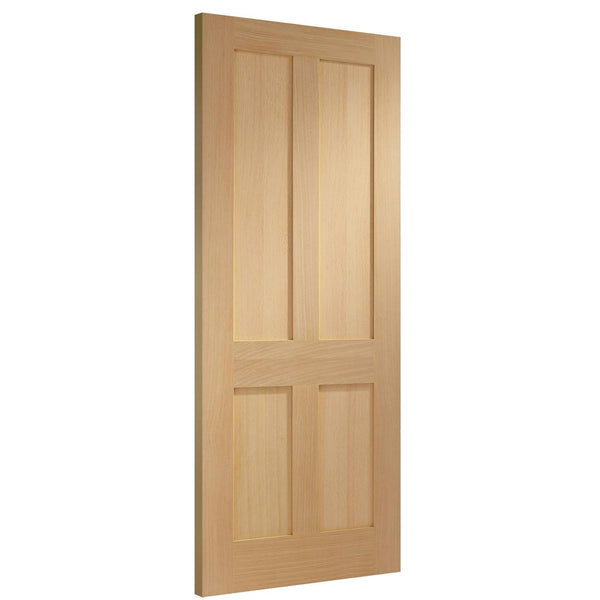 Internal Oak Pre-finished Victorian Shaker 4 Panel