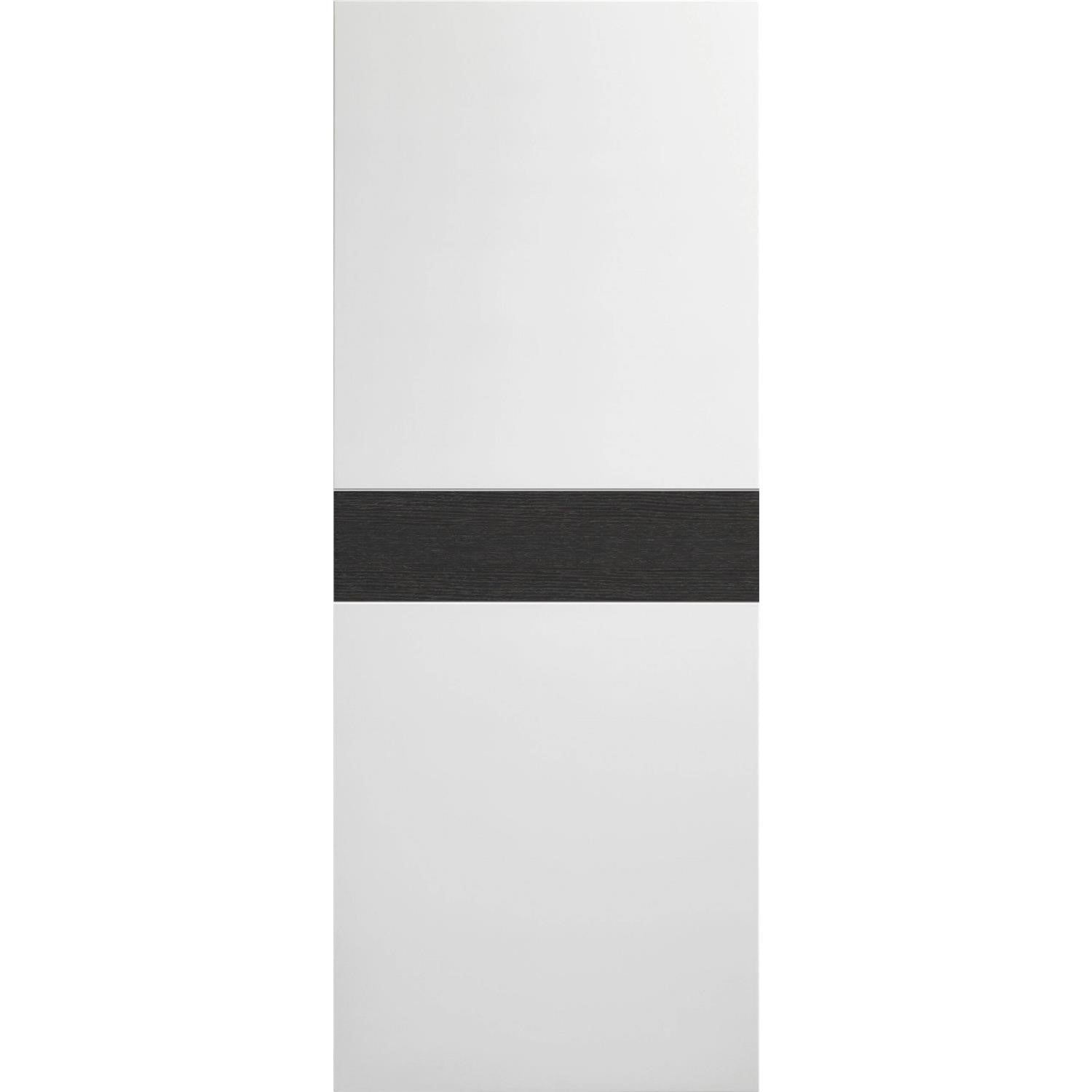 Internal White/Dark Grey Pre-Finished Asti Fire Door