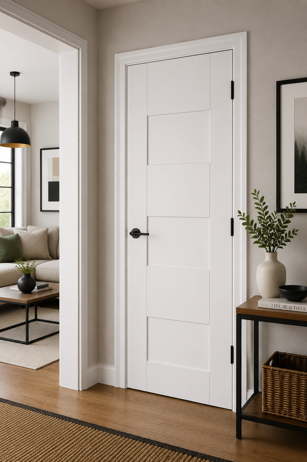 Pre-Finished Internal White Perugia Door