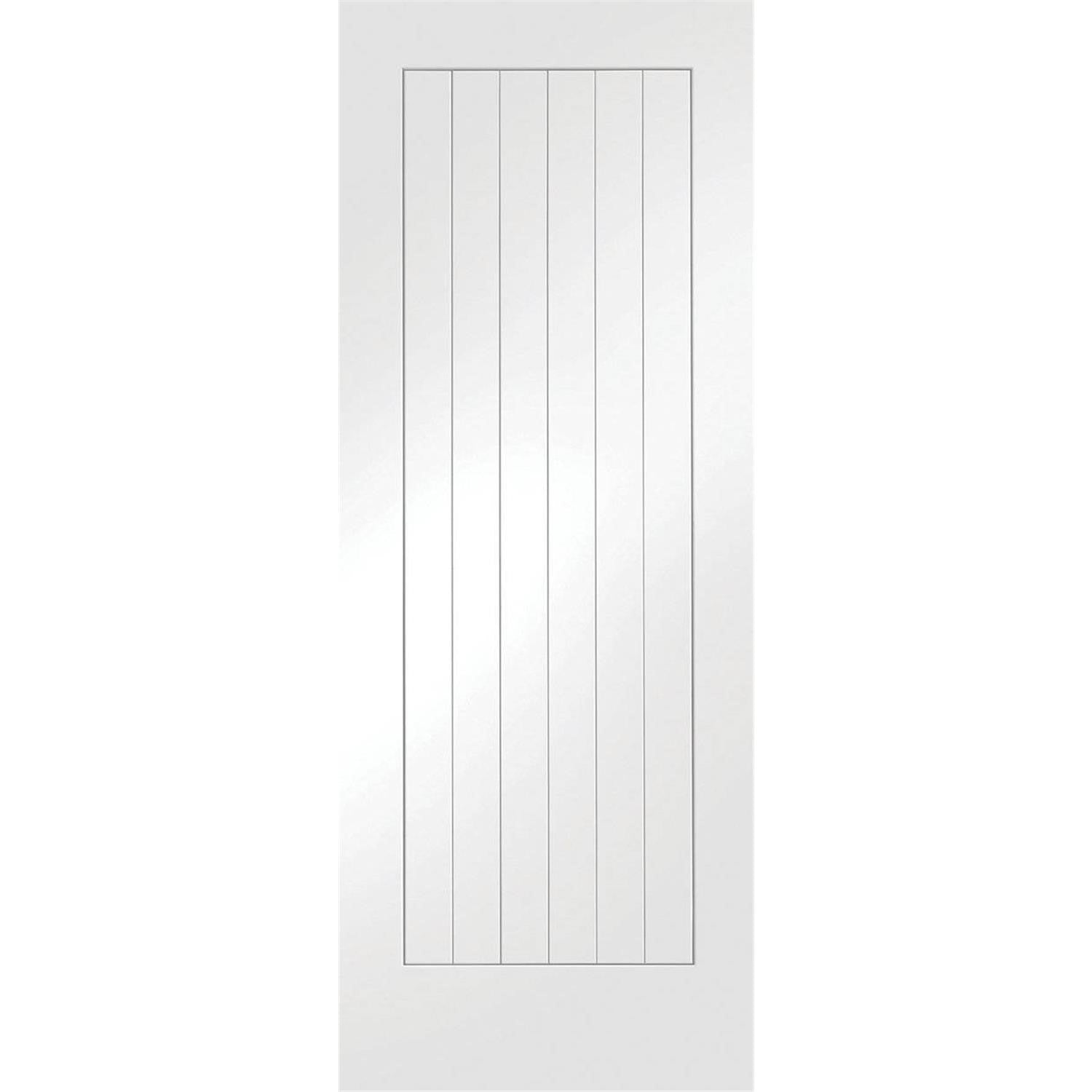 Internal White Primed Suffolk Fire Door