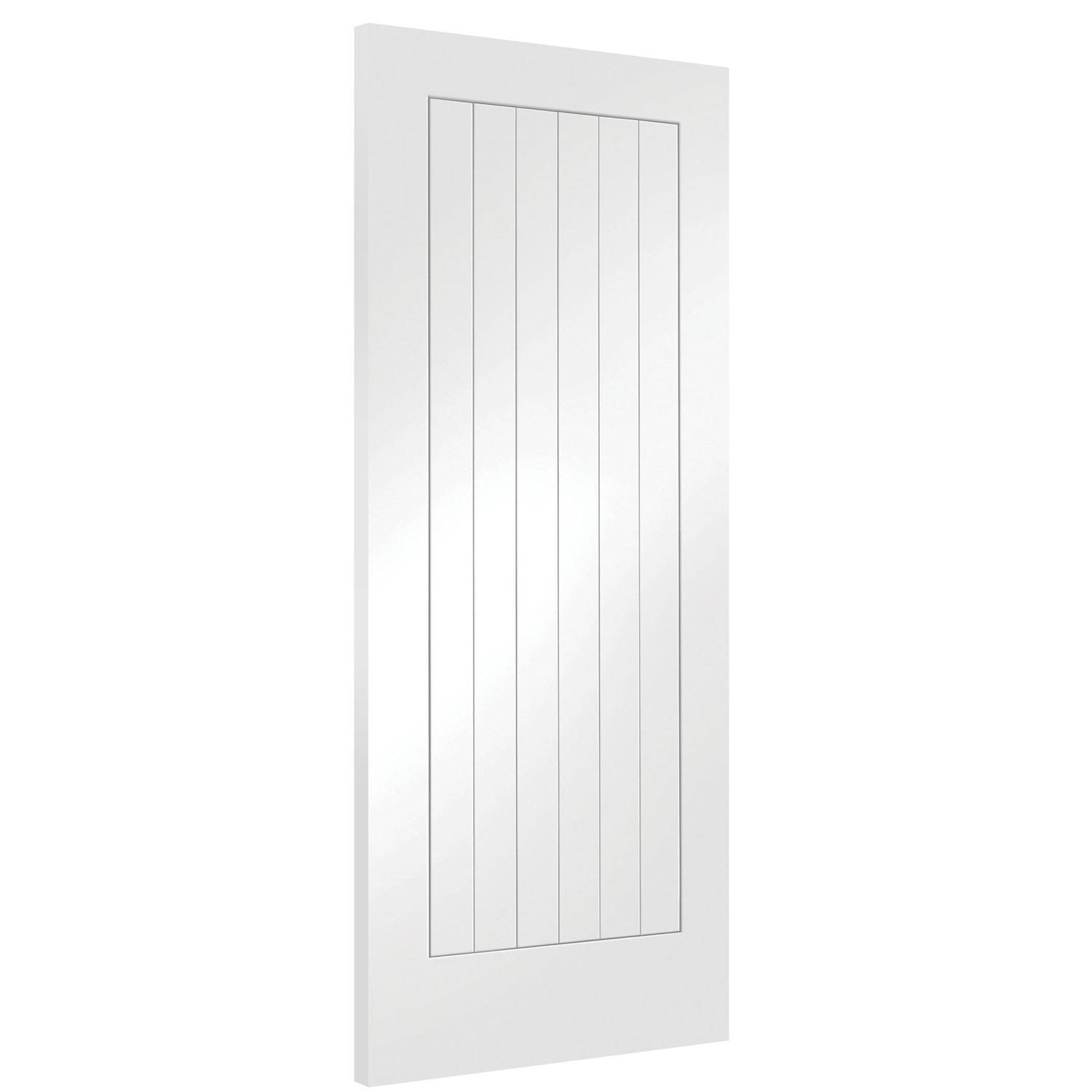 Internal White Primed Suffolk Fire Door