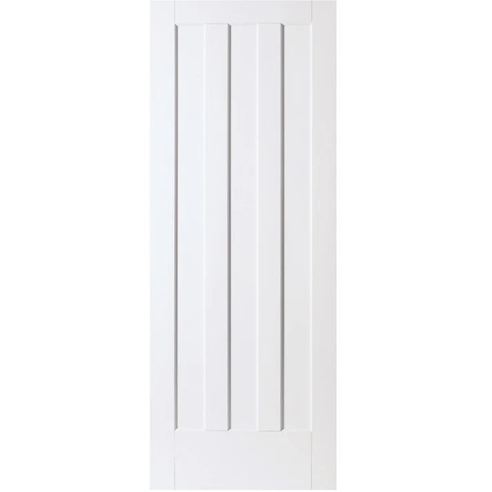 White Primed Aston Panelled Internal Door