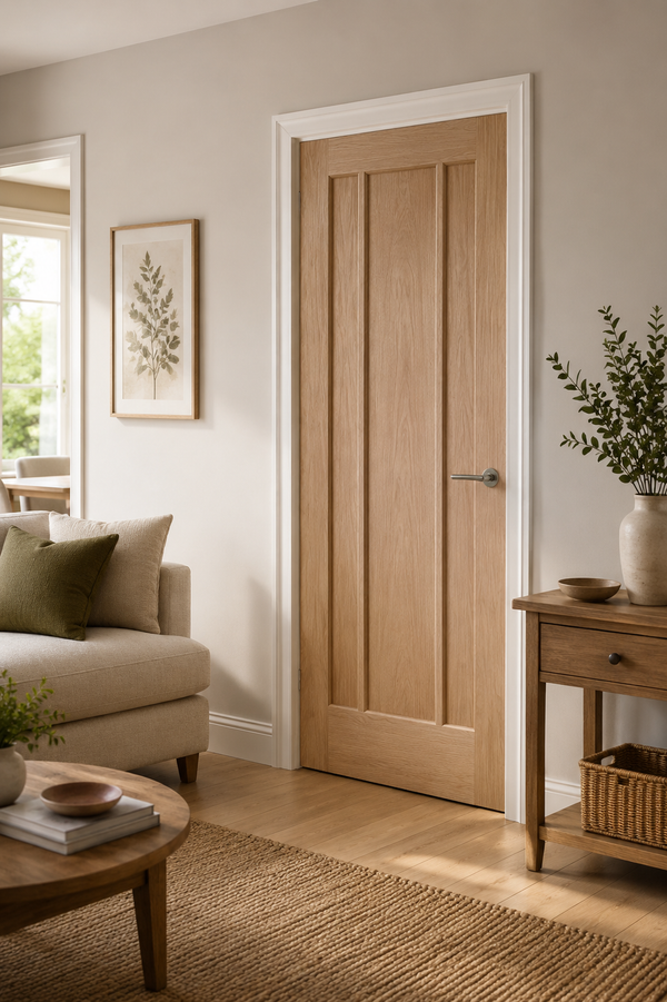 Worcester Internal Oak Door Unfinished