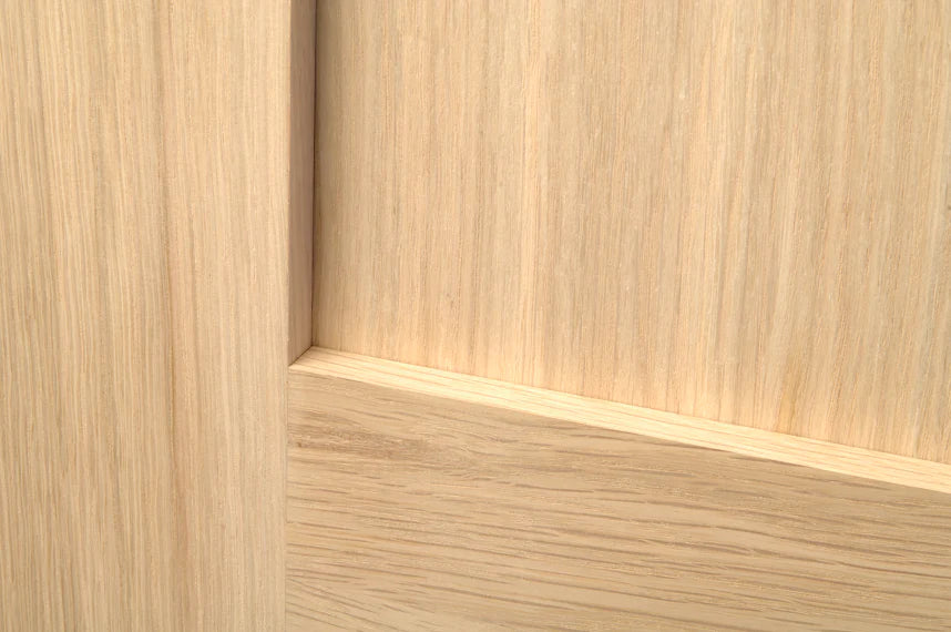 Oak Shaker 1 Panel Internal Door Pair