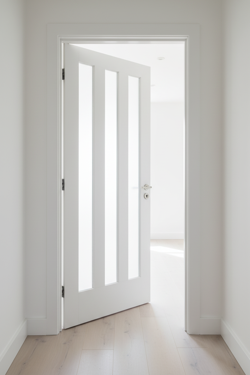 White Aston Door - Correct Proportions