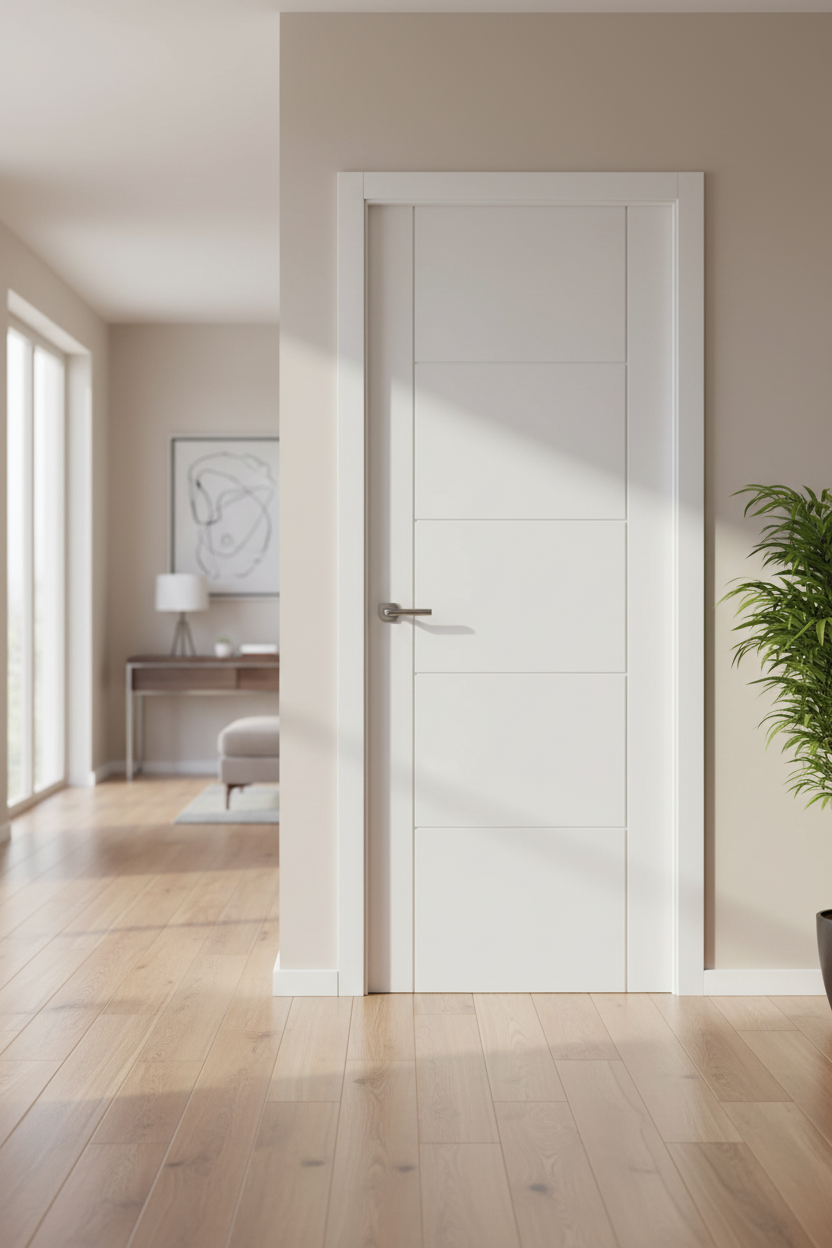 White Florida door accurate design